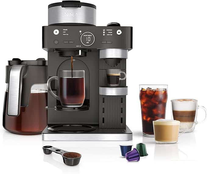 Ninja espresso and coffee barista system