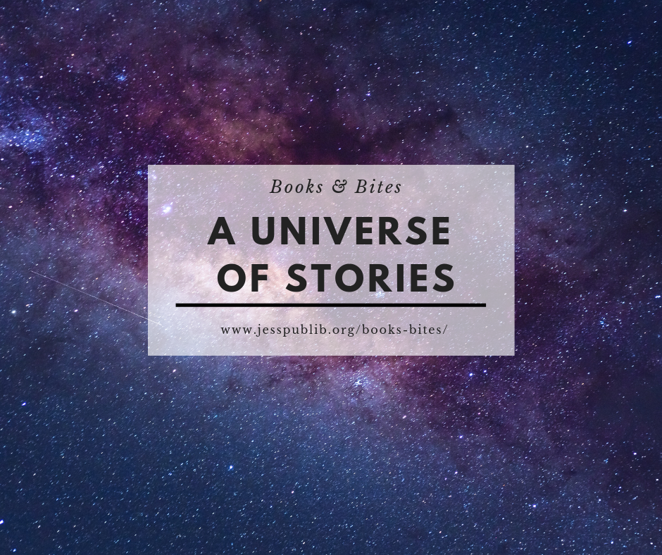 Books and Bites: A Universe of Stories header