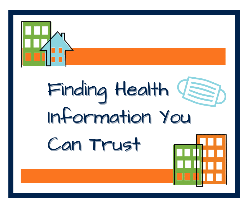 Finding Health Information blog header