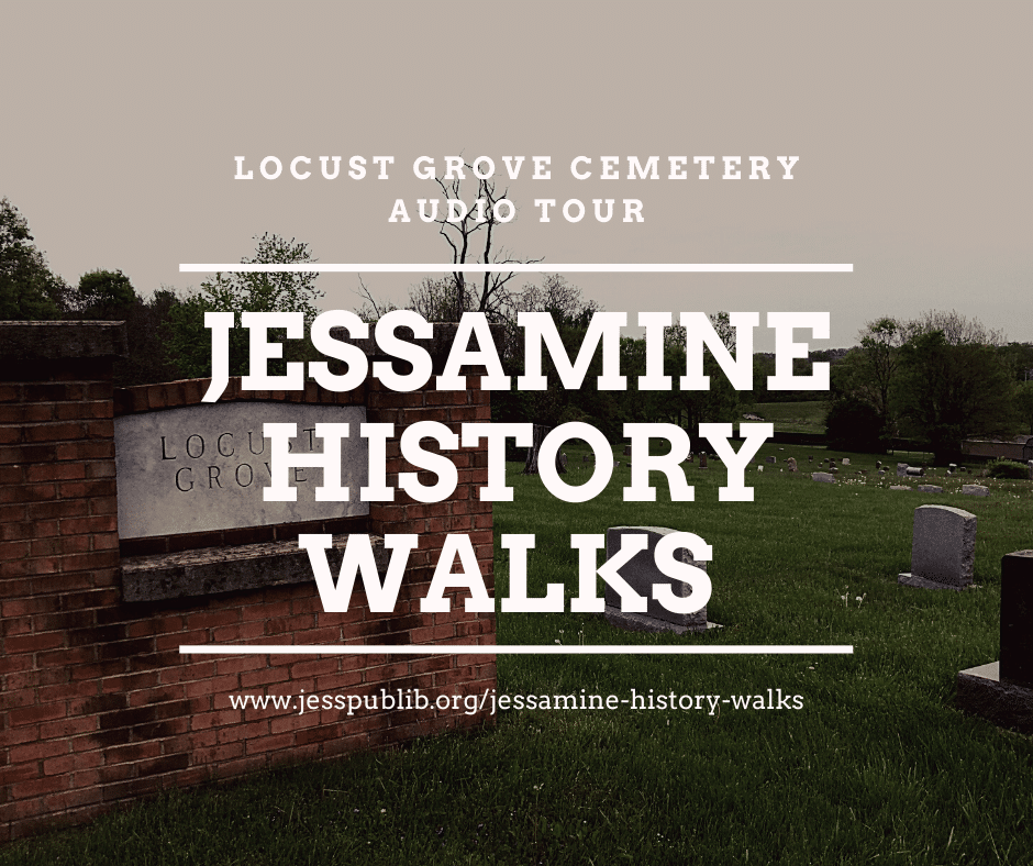 Locust Grove Cemetery Walk blog header