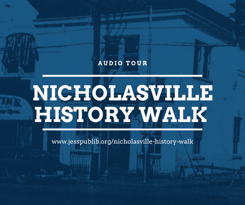 Nicholasville History Walk blog post