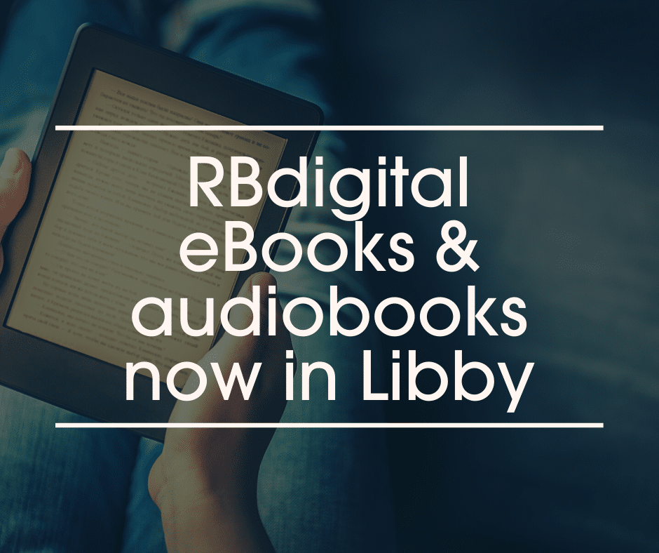 Rbdigital eBooks blog header