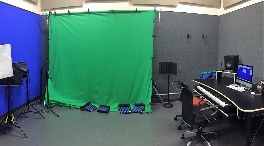 The JCPL Recording Studio and Green Screen