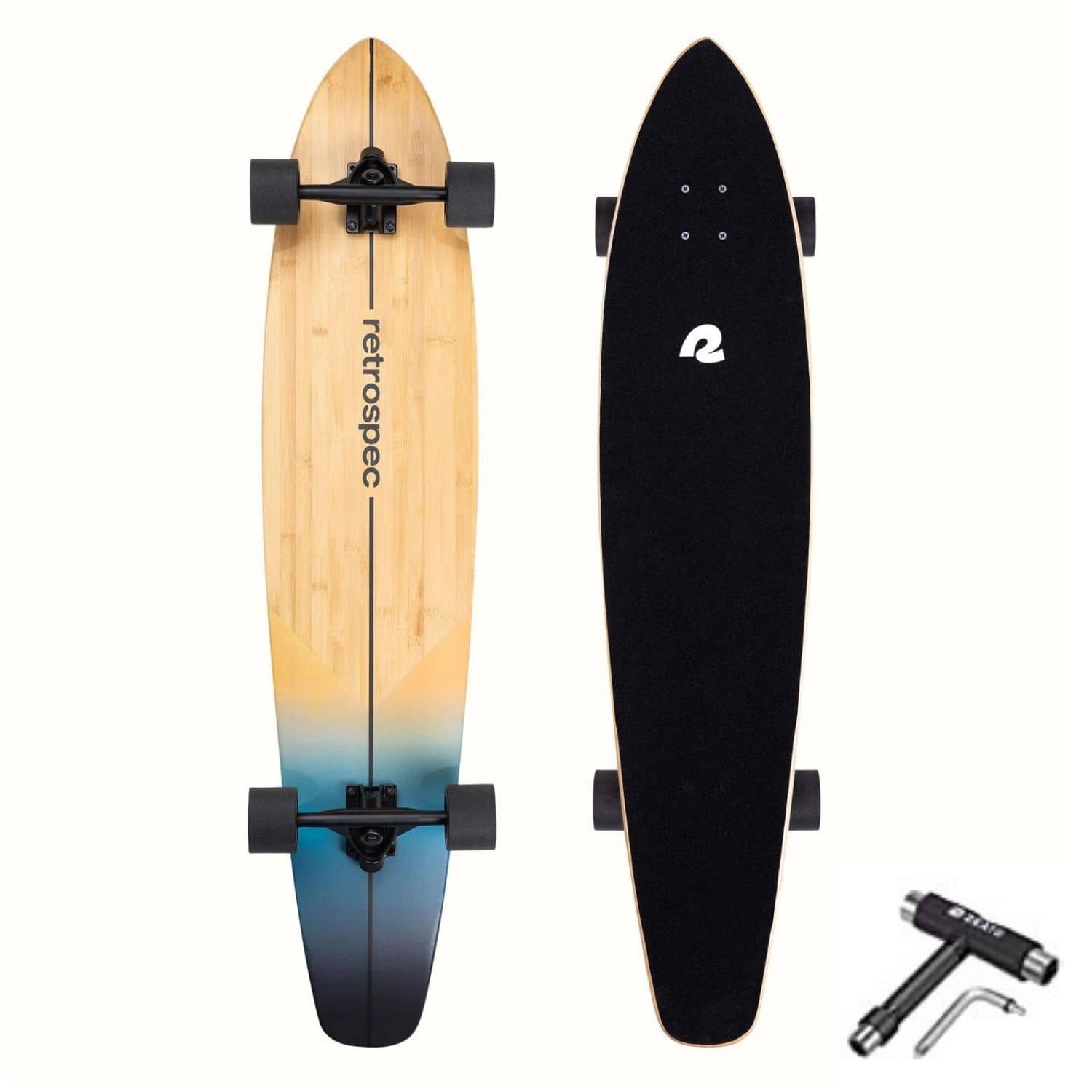 Longboard Skateboard Complete Cruiser Prize Pack