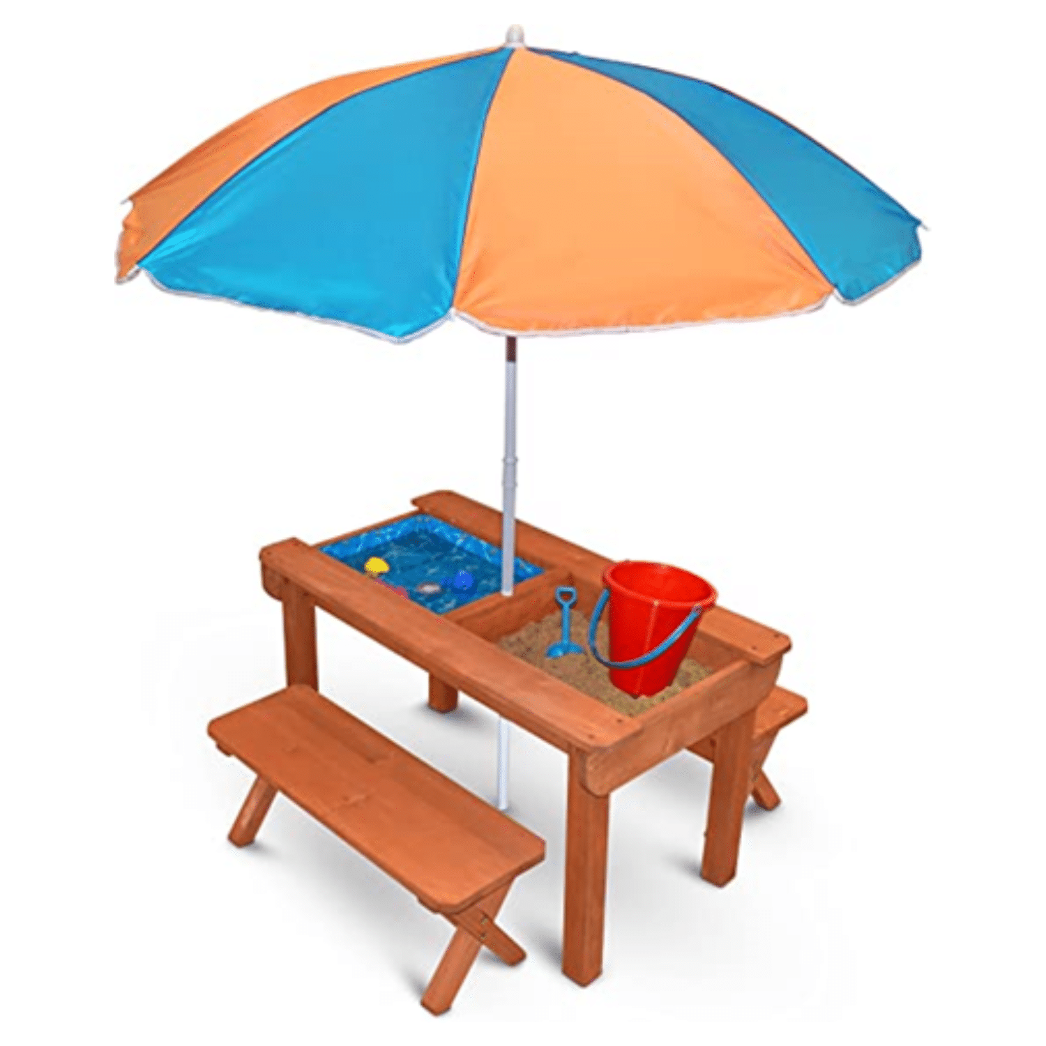 Sand and Water Wooden Picnic Table
