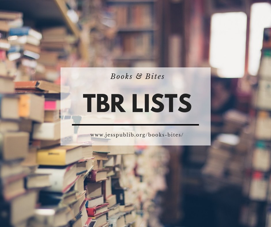 Books and Bites TBR lists header