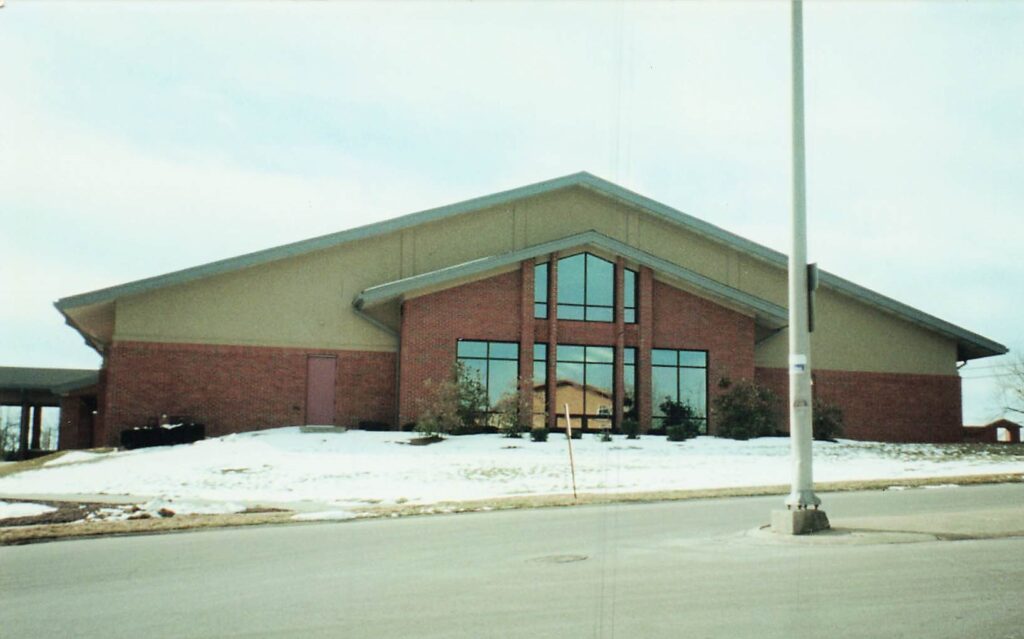 The Jessamine County Public Library at 600 S. Main Street shortly after it was completed in 1996.